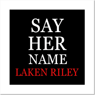 Say-Her-Name-Laken-Riley Posters and Art